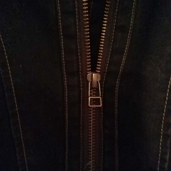 Kühl Heavy Duty Black Mock Neck Ladies Moto Jacket - Picture 8 of 16